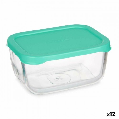 Pasabahce Pusdienu kastīte SNOW BOX Zaļš Caurspīdīgs Stikls Polietilēns 420 ml (12 gb.) image 1