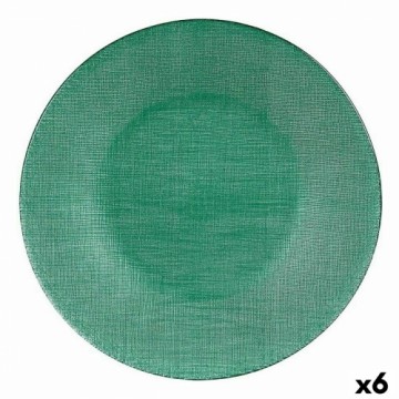 Vivalto Plakans trauks Zaļš Stikls 27,5 x 2 x 27,5 cm (6 gb.)