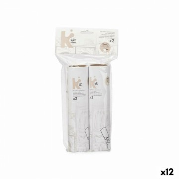 Bigbuy Home Валик для чистки одежды Сменные части Белый 19 cm (12 штук)
