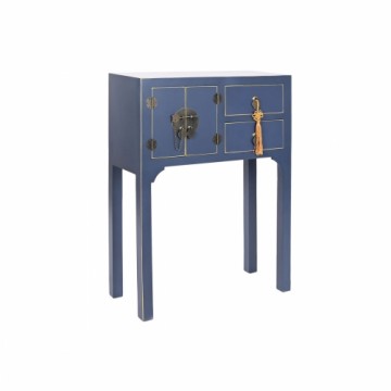 Вспомогательная мебель DKD Home Decor Синий Позолоченный Ель Деревянный MDF 63 x 26 x 83 cm