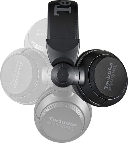 Technics headphones EAH-DJ1200EK, black image 5