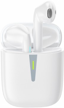 Platinet wireless earbuds Thunderbold, white (PM1010W)
