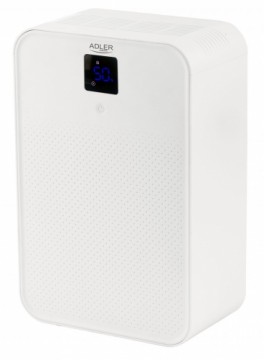 Adler  
         
       Thermo-electric Dehumidifier AD 7860 Power 150 W, Suitable for rooms up to 30 m³, Water tank capacity 1 L, White
