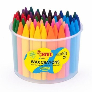 Цветные полужирные карандаши Jovi Jumbo Easy Grip 72 Предметы Разноцветный