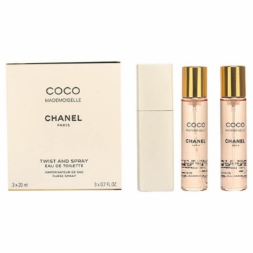 Set ženski parfem Chanel Twist & Spray Coco Mademoiselle 3 Daudzums