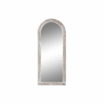 Настенное зеркало Home ESPRIT Белый Коричневый Древесина манго 75 x 4 x 180 cm