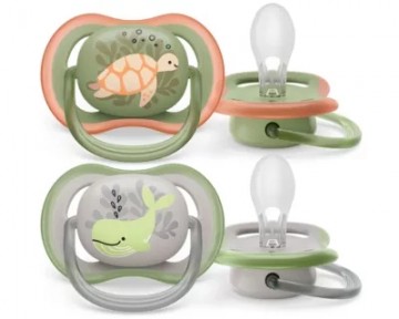 Philips Avent māneklītis Ultra Air, 6-18M (2 gab), zēniem - SCF085/60