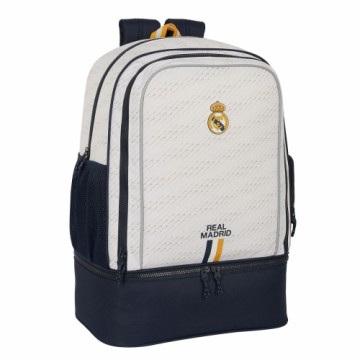 Спортивные рюкзак Real Madrid C.F. Белый 35 x 50 x 24 cm