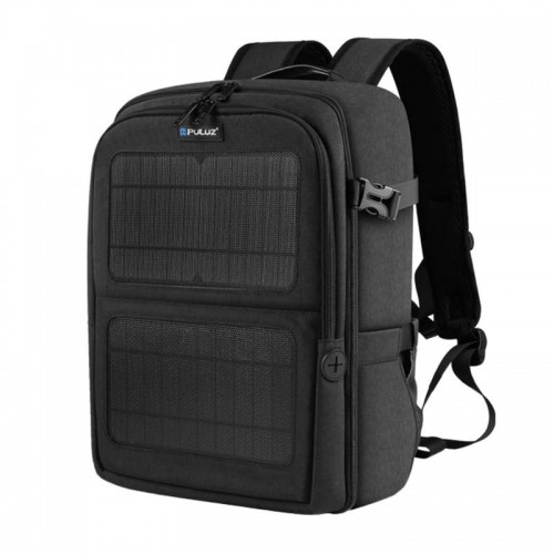 Camera backpack with solar panels Puluz PU5018B waterproof image 1