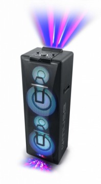 Muse  
         
       Party Box Double Bluetooth CD Speaker M-1990 DJ 1000 W, Wireless connection, Black, Bluetooth