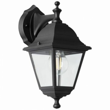 Настенный светильник Brilliant Nissie Внешний E27 60 W Чёрный