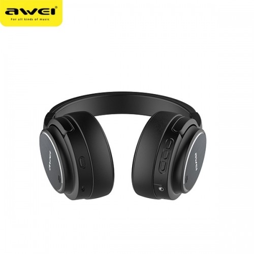 AWEI słuchawki nauszne Bluetooth A950BL czarny|black ANC image 3