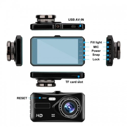 OEM Car Dash Cam DVR-03 4,0 inches + rear camera image 4