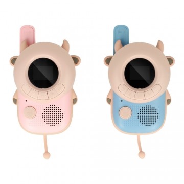 OEM Walkie-talkie for children K22 Cow + Battery Charger + 8xRechargeable HR03|AAA 900mAh