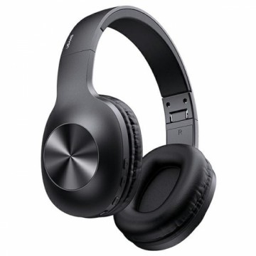USAMS Słuchawki nauszne Bluetooth YX05 E-Join Series czarny|black TDLYEJ02 twarde etui, 1200mAh