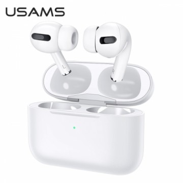 USAMS Słuchawki Bluetooth 5.0 TWS Emall Series bezprzewodowe biały|white BHUYM01 (US-YM001)