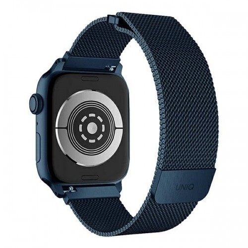 UNIQ pasek Dante Apple Watch Series 4|5|6|7|8|SE|SE2 38|40|41mm Stainless Steel niebieski|cobalt blue image 2