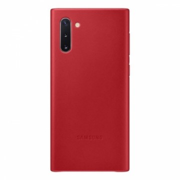 Etui Samsung EF-VN970LR Note 10 N970 czerwony|red Leather Cover