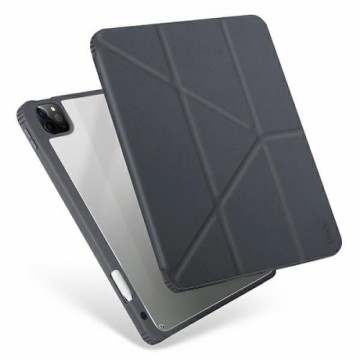 UNIQ etui Moven iPad Pro 12,9" (2021) Antimicrobial szary|charcoal grey