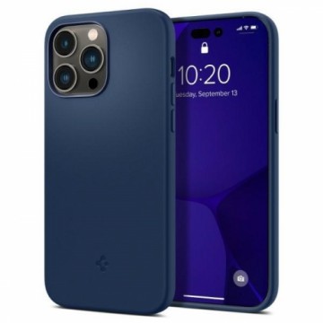 Spigen Silicone Fit iPhone 14 Pro Max 6,7" MAG Magsafe granatowy|navy blue ACS04847