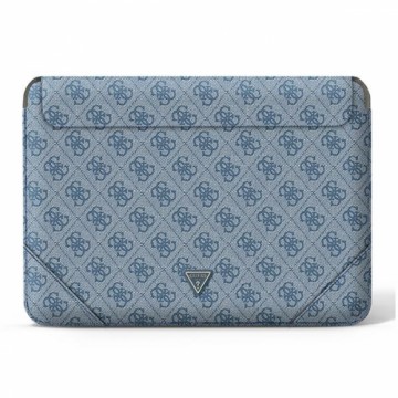OEM Original GUESS Laptop Sleeve 4G Uptown Triangle Logo GUCS16P4TB 16 inches blue