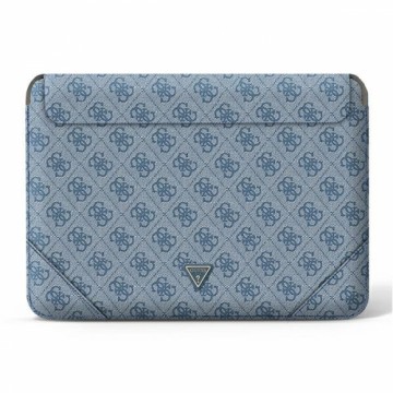 OEM Original GUESS Laptop Sleeve 4G Uptown Triangle Logo GUCS14P4TB 13|14 inches blue