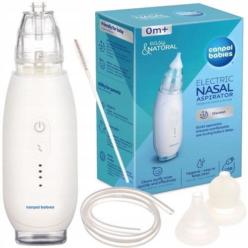 CANPOL BABIES Electric Nasal Aspirator, Easy Natural, 9/319 image 2