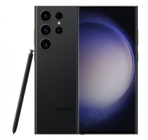 Samsung Galaxy S23 Ultra 5G Enterprise 8+256GB Phantom Black 17,31cm (6,8") OLED Display, Android 13, 200MP Quad-Kamera image 1