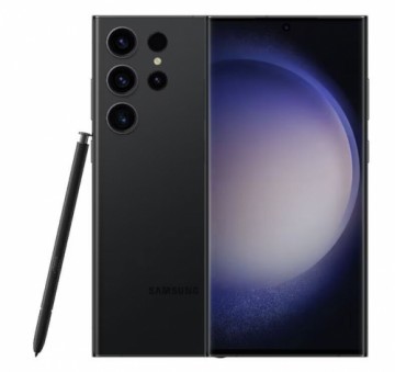 Samsung Galaxy S23 Ultra 5G Enterprise 8+256GB Phantom Black 17,31cm (6,8") OLED Display, Android 13, 200MP Quad-Kamera