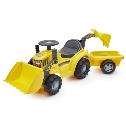 Trīsriteņi Ecoiffier Carrier Dzeltens Traktors image 3