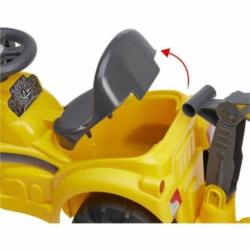 Trīsriteņi Ecoiffier Carrier Dzeltens Traktors image 4