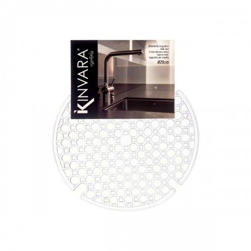 Kinvara Paklājs Izlietne Caurspīdīgs Plastmasa 29 x 0,1 x 29 cm (12 gb.) image 3