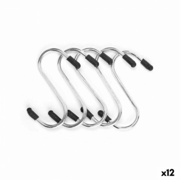 Kinvara Āķis piekāršanai Komplekts Sudrabains Metāls 7 cm (12 gb.)