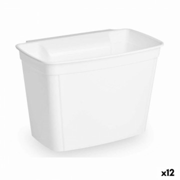 Kinvara Atkritumu Maisiņu Turētājs Balts Plastmasa 4 L (12 gb.)