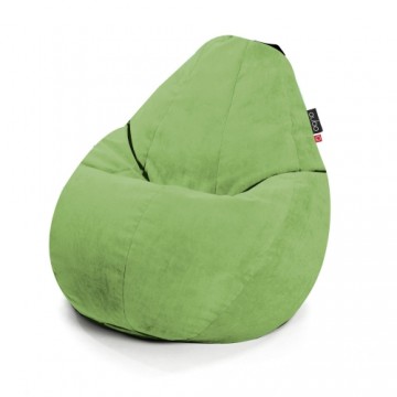 Qubo™ Comfort 90 Lime VELVET FIT пуф (кресло-мешок)