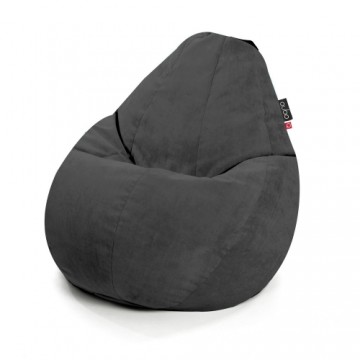 Qubo™ Comfort 90 Graphite VELVET FIT пуф (кресло-мешок)