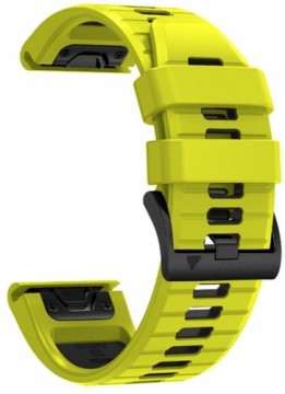 Tech-Protect watch strap IconBand Pro Garmin fenix 5/6/6 Pro/7, lime/black