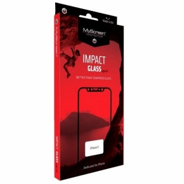 Myscreenprotector MS ImpactGLASS Edge 3D iPhone Xr|11 6,1" czarny|black Antyuderzeniowe szkło hybrydowe na cały ekran 8H