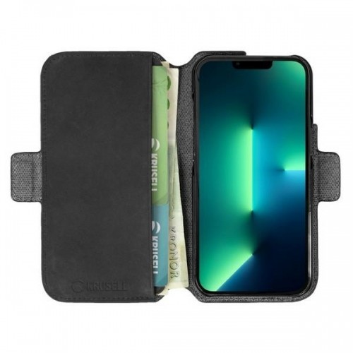 Krusell PhoneWallet Leather iPhone 13 Pro Max 6.7" czarny|black 62396 image 4