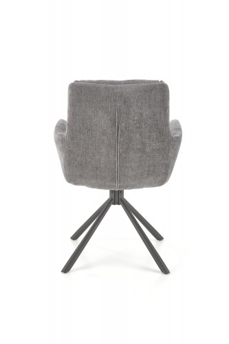 Halmar K495 chair, grey image 2