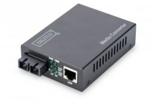 Digitus  
         
       Fast Ethernet Media Converter, Multimode SC connector, 1310nm, up to 2km 	DN-82020-1 SC duplex,  10/100M RJ45 port image 1