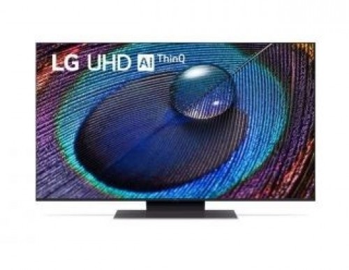 LG                  TV Set||43"|4K/Smart|3840x2160|Wireless LAN|Bluetooth|webOS|Dark Blue|43UR91003LA image 1
