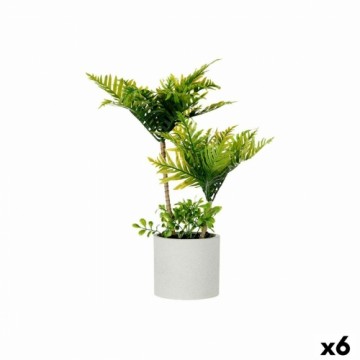 Ibergarden Декоративное растение Пальмовое Пластик Цемент 12 x 45 x 12 cm (6 штук)