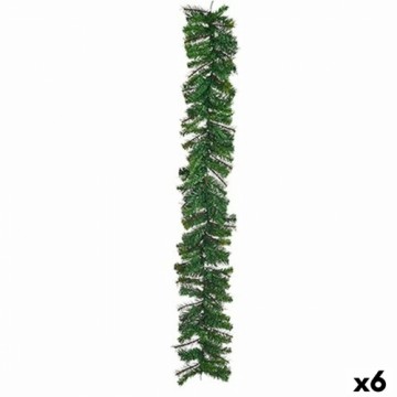 Krist+ Ziemassvētku dāvana Zars Zaļš Plastmasa 180 x 23 x 4 cm (6 gb.)