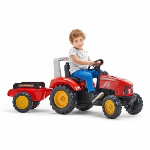 Трактор с педалями Falk Supercharger 2020AB Красный image 5