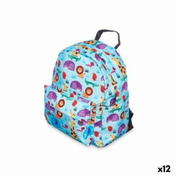 Pincello Школьный рюкзак Животные Разноцветный 28 x 12 x 22 cm (12 штук)