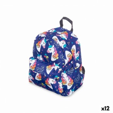 Pincello Школьный рюкзак Единорог Разноцветный 28 x 12 x 22 cm (12 штук)