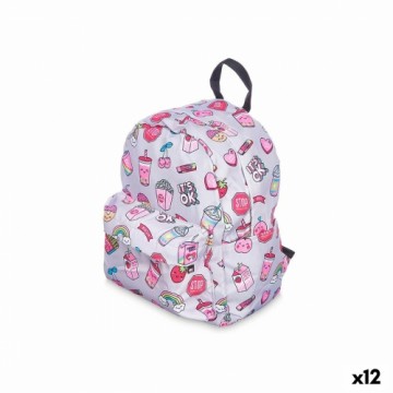 Pincello Школьный рюкзак Радужная Разноцветный 28 x 12 x 22 cm (12 штук)