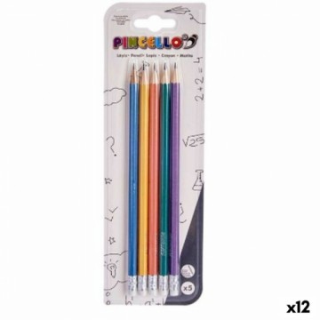 Pincello Набор карандашей Разноцветный Пирог Деревянный (12 штук)