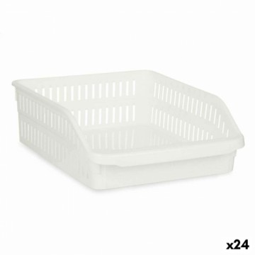 Kinvara Органайзер для холодильника Белый Пластик 26 x 9,3 x 30,5 cm (24 штук)